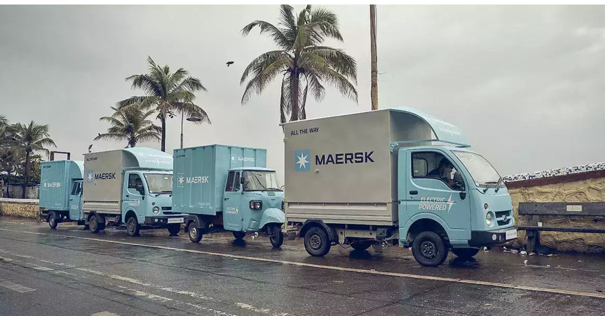 A. P. MollerMaersk switches to electric vehicles for delivering cargo