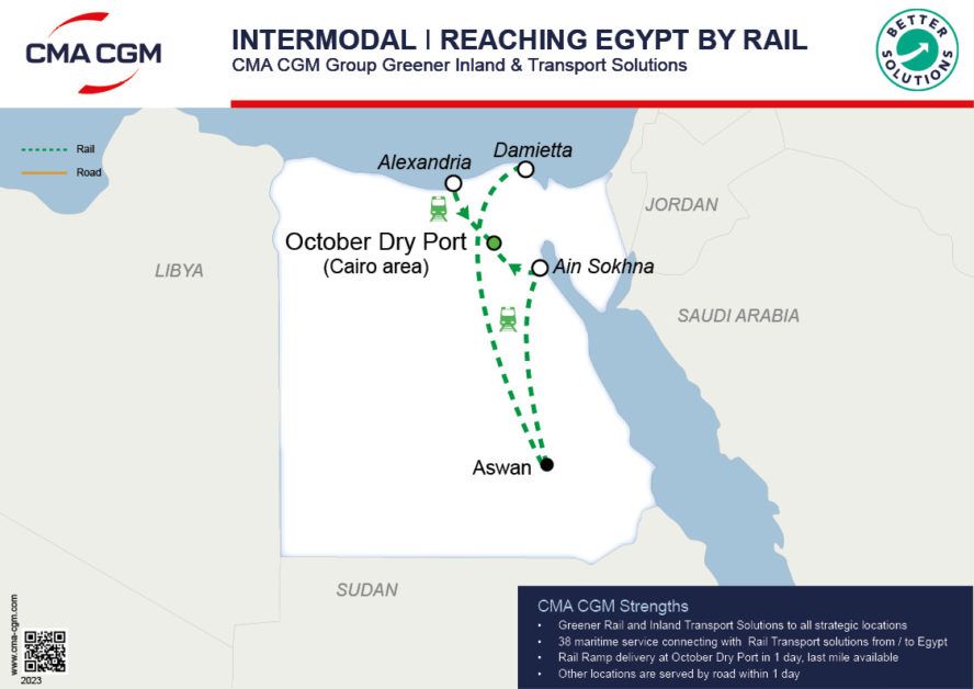 CMA CGM MAP INTERMODAL EGYPT