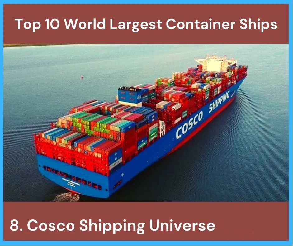 Ten largest container ships in 2023 Maritime Gateway