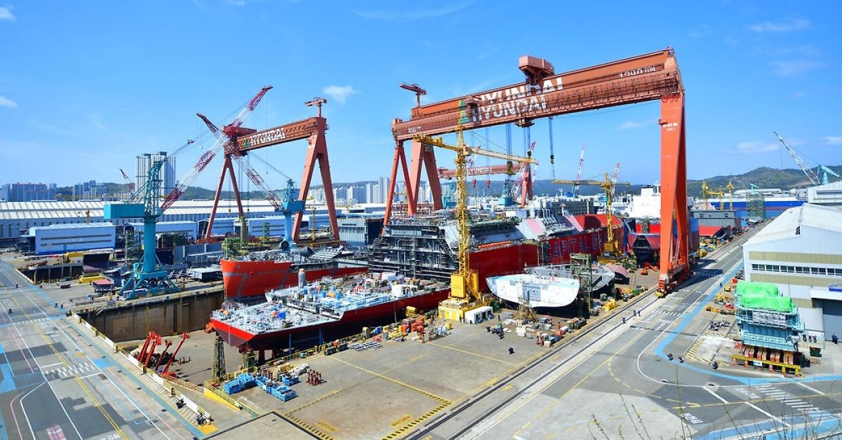 India South Korea Shipbuilding