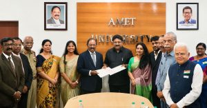 Maritime Home 13 Xavier Britto launches logistics education centre with AMET