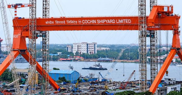 Cochin Shipyard Gets 18 Acres in Kochi for Rs 5,000 Crore Shipbuilding Project