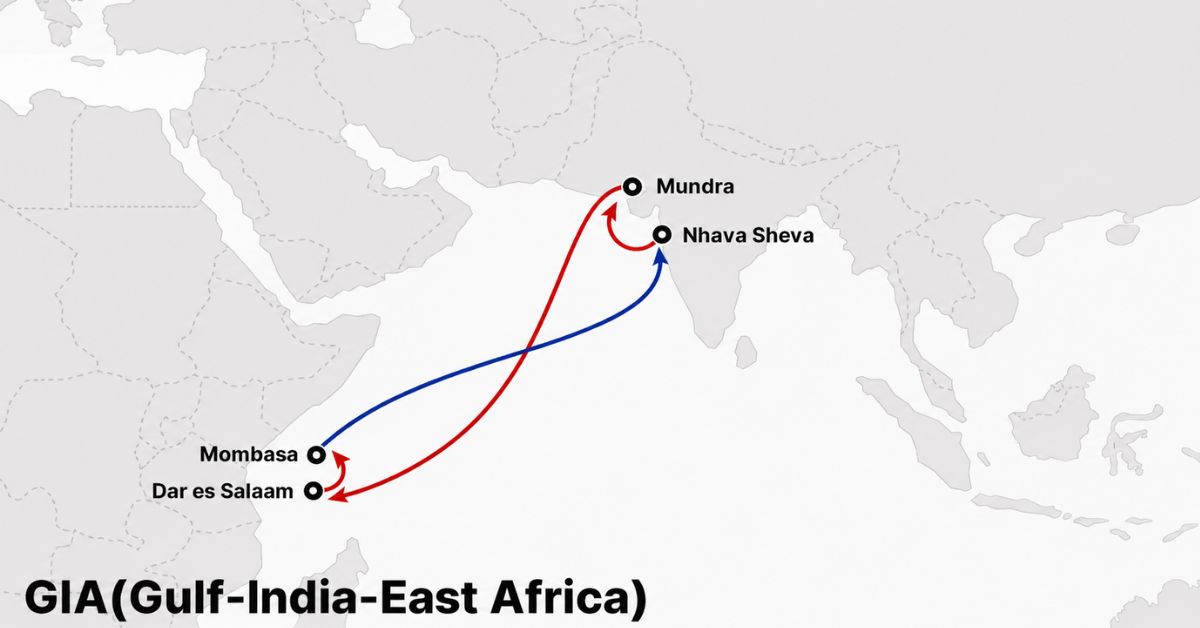 HMM Expands Global Reach with New India-East Africa Route 1 India-East Africa Route HMM