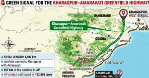 Maritime Home 13 Andhra Pradesh route for Kharagpur-Amaravati high-speed road corridor