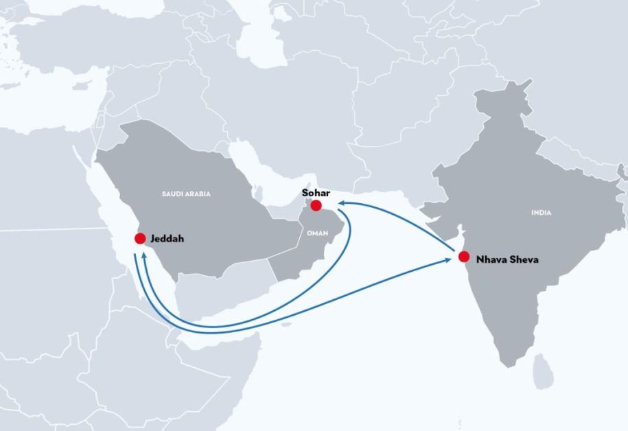 Italian shipping line Ignazio Messina & C Red Sea Express Line