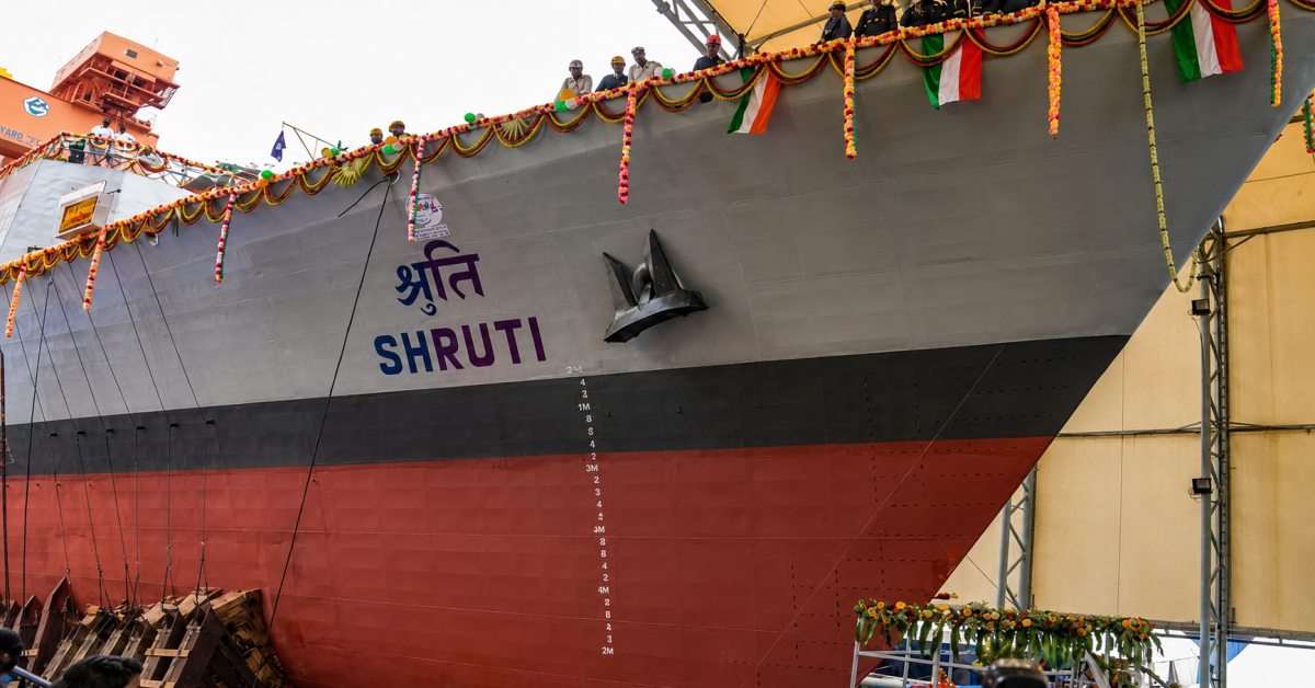 Shruti’ Marks GRSE's Next Milestone in Indigenous Warship Building