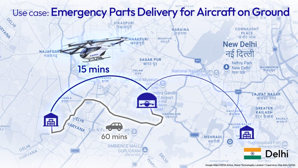 Japanese eVTOL maker SkyDrive and Suzuki bring eVTOL medical logistics to India 3 evtol 3