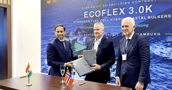 Contract for Two Hydrogen-Powered Cargo Vessels