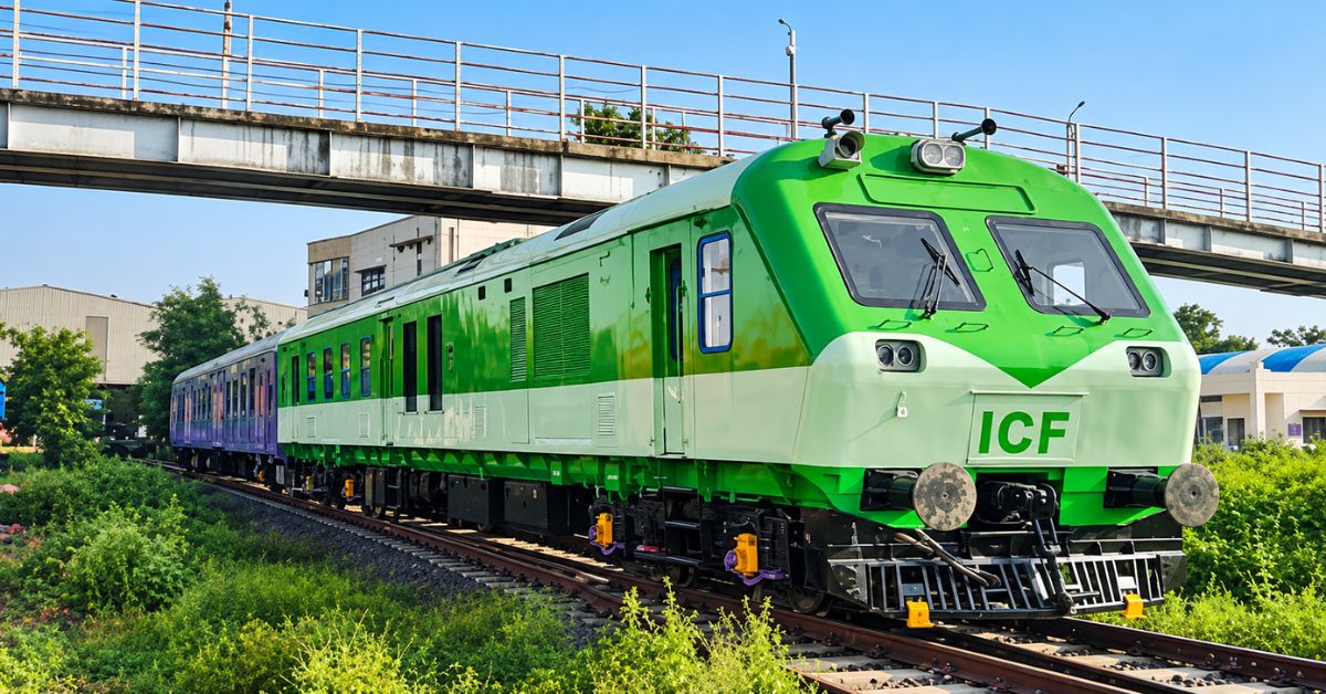India launches LNG-diesel DEMU train