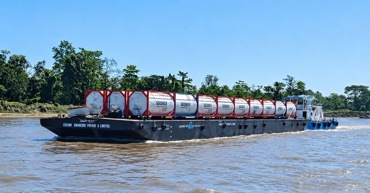 Vessel reaches Bogibeel