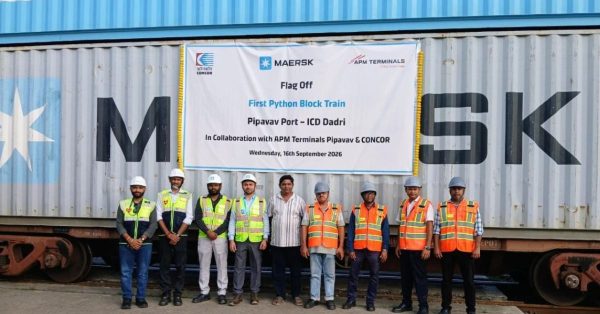 Pipavav launches first double-stack Python block rake to Dadri