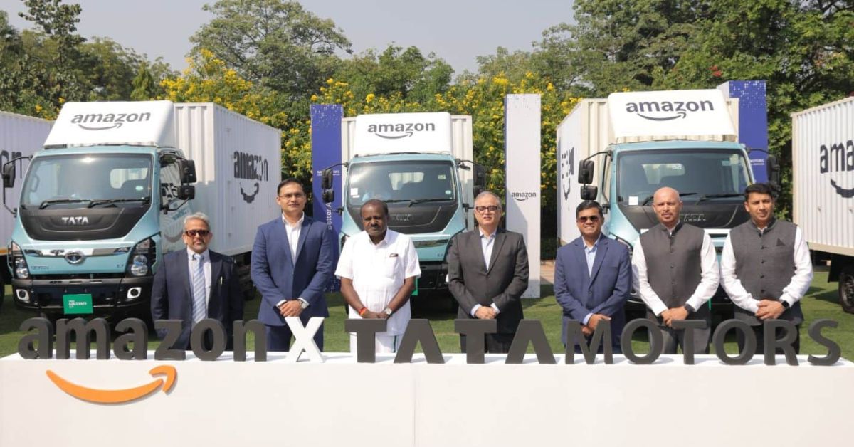 Amazon Electric Trucks Plan Targets 3,000 Vehicles Across India