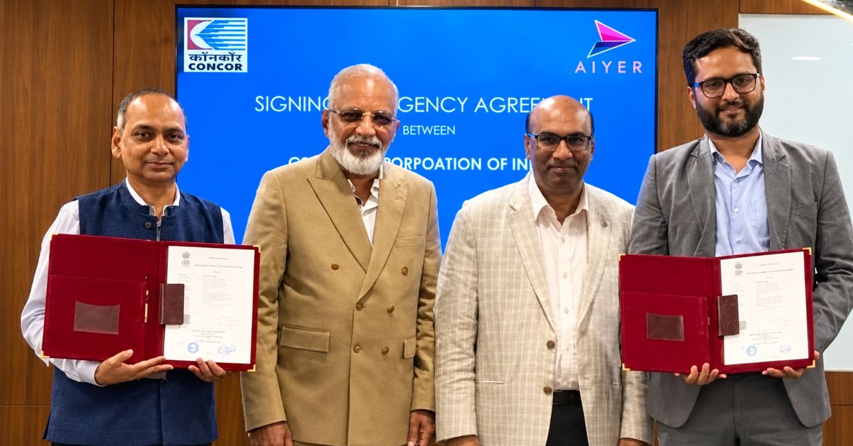 CONCOR–Aiyer Shipping Collaboration