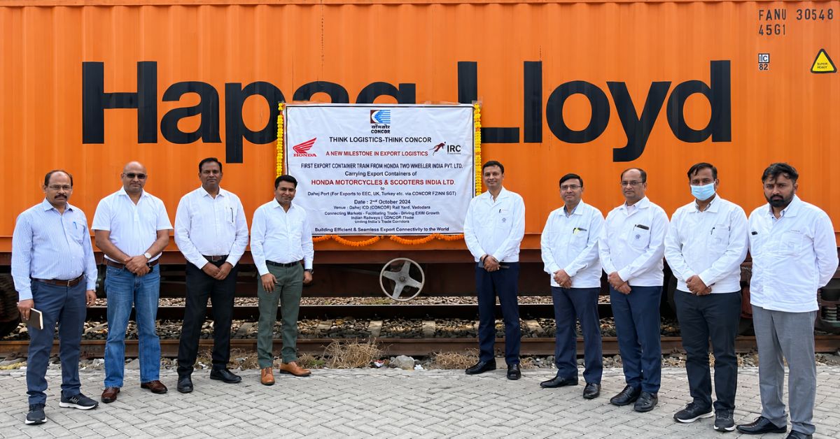 CONCOR Honda Rail Dispatch