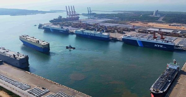 Hambantota International Port crosses 1 million TEUs