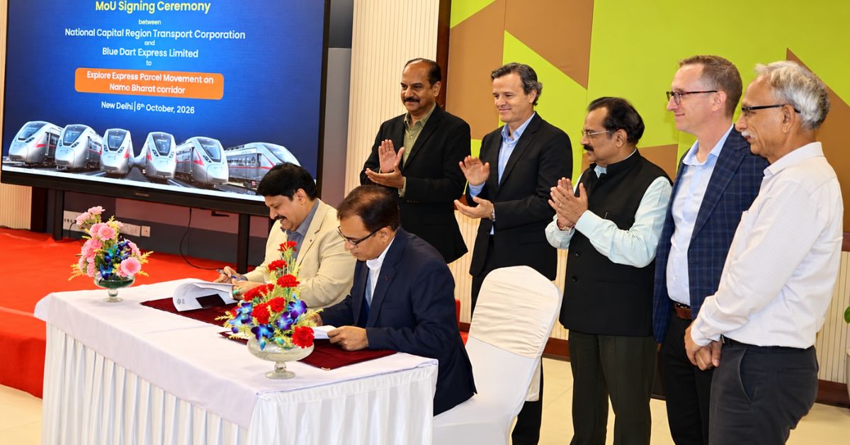 NCRTC, Blue Dart explore express parcel