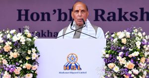 Maritime Home 10 Rajnath Singh urges Indian shipyards