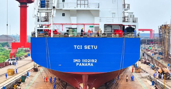 TCI Setu Delivery Adds 500 TEU to Seaways’ Container Capacity