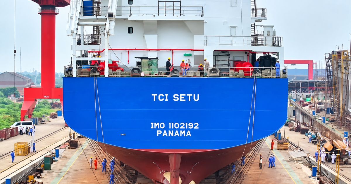 TCI Setu Delivery Adds 500 TEU to Seaways’ Container Capacity